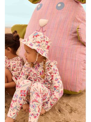 Louise Misha Sun Hat Devy | Cream Floral Haven