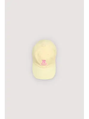 the new society TNS Logo Cap Soft Lemon