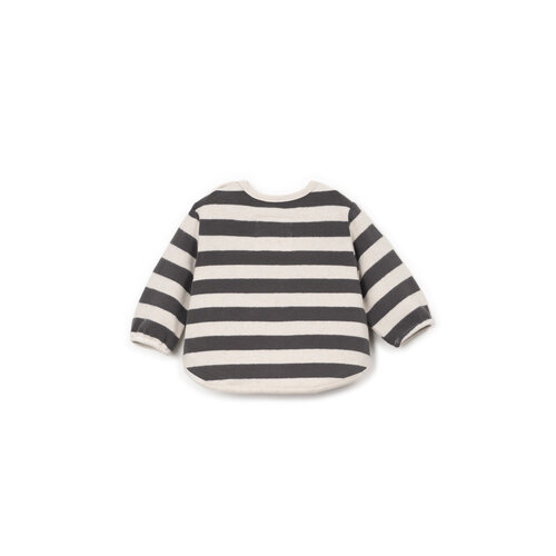 Play up Zachte baby trui met grijze streep