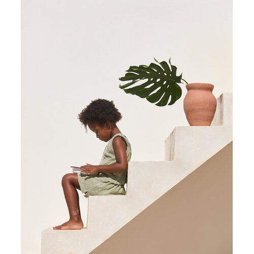 Play up Mouwloze groene top