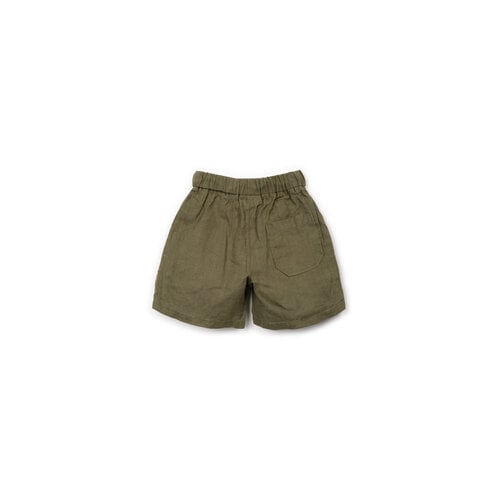 Play up Linnen groene short