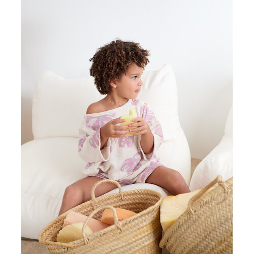 Play up Jersey truitje met roze print Play up Jersey truitje met roze print