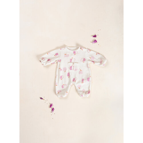 Play up Fijn baby pakje met roze appeltjes