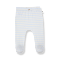 Ros Misty-Blue Leggings W/Feet