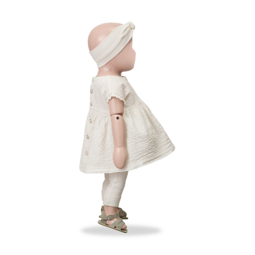 1 + in the family Ecru baby haarband met knoop detail 1 + in the family Ecru baby haarband met knoop detail