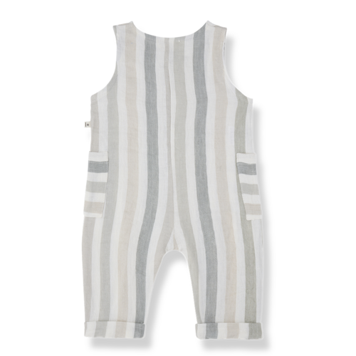 1 + in the family Licht gestreepte jumpsuit