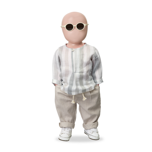 1 + in the family Beige baby broekje