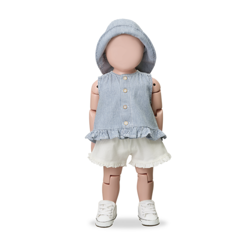 1 + in the family Off-white baby short met ruches