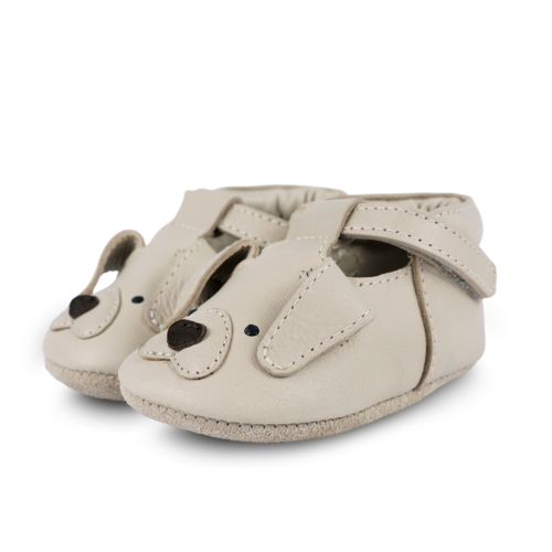 Donsje Spark Special Shoes | Golden Retriever | Ivory Classic Leather