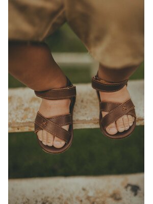 Donsje Tobi Sandals | Cognac Classic Leather