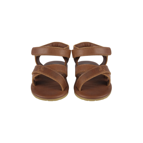 Donsje Baby sandaaltje in cognac bruin leer
