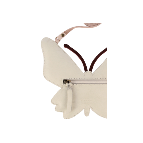 Donsje Leren tasje in de vorm van een vlinder