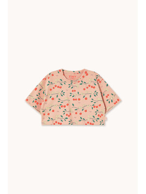 Tinycottons Cherry Trees Crop Tee