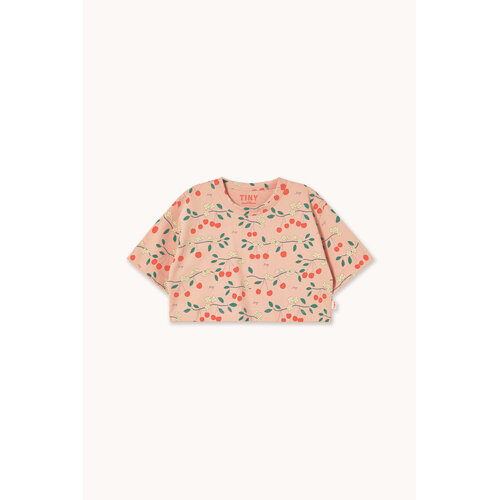 Tinycottons Cherry Trees Crop Tee