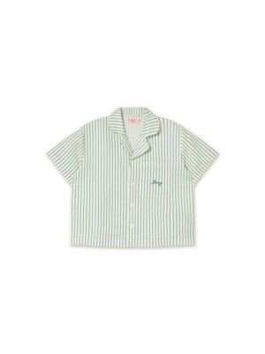 Tinycottons Emerald Stripes Shirt