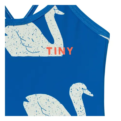 Tinycottons Badpak met zwanen print
