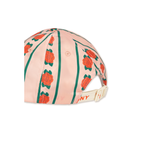 Tinycottons Roze pet met bloemenprint Tinycottons Roze pet met bloemenprint