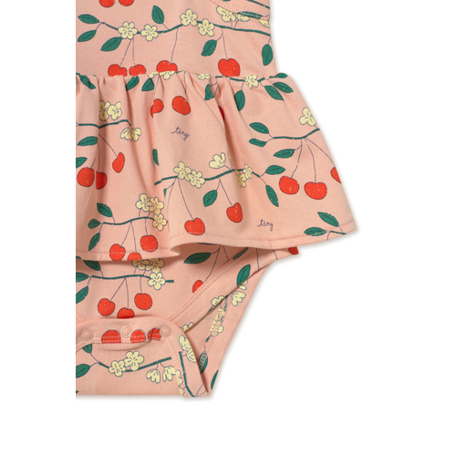Tinycottons Zomerse romper met kersjes Tinycottons Zomerse romper met kersjes