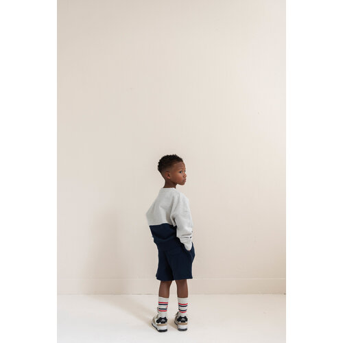 JENEST Grijs blauwe sweater