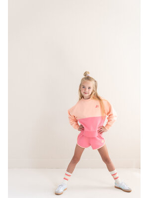 JENEST Sammy Sweater | Peach Orange Fresh Pink