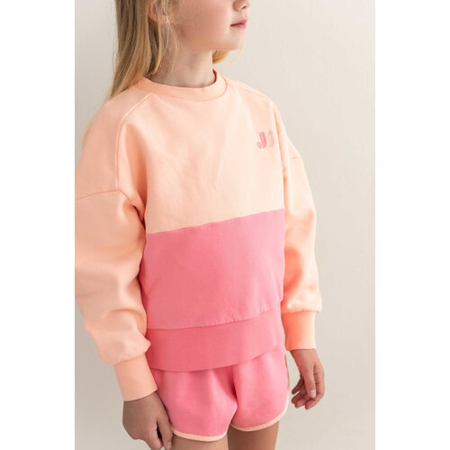 JENEST Roze oranje sweater JENEST Roze oranje sweater