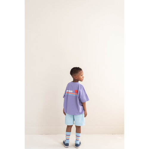 JENEST Blauwe corduroy short