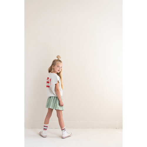 JENEST Grijze mouwloze sweater