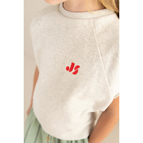 JENEST Grijze mouwloze sweater
