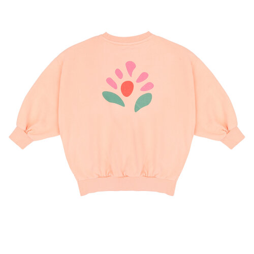 JENEST Oranje roze sweater