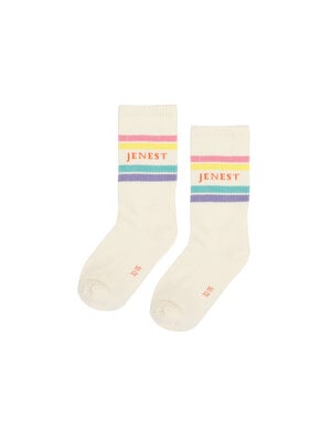 JENEST Jenest Sport Socks| Off White Multi Colour