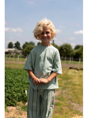 JENEST Ben Oversized T-Shirt| Sage Green