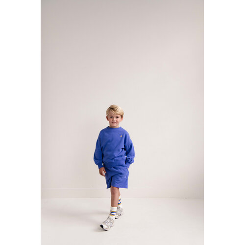 JENEST Blauwe sweater met opdruk