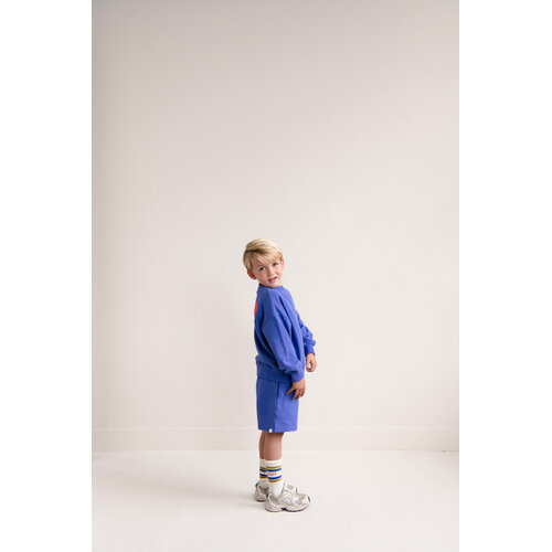 JENEST Blauwe sweater met opdruk