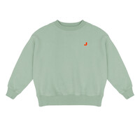 Happy Bird Sweater| Sage Green