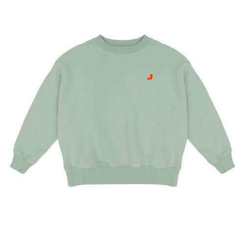 JENEST Groene sweater met opdruk