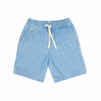 Knox Stripe Shorts| Indigo Stripe