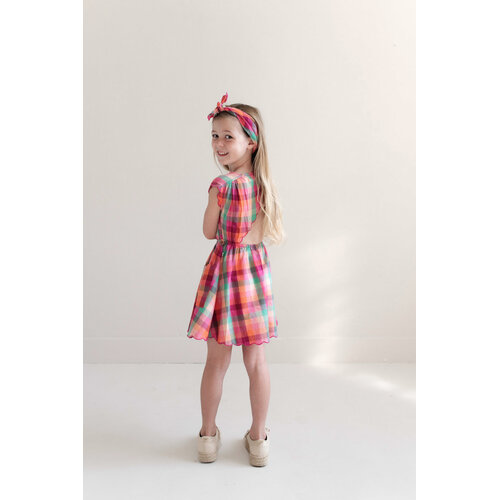 JENEST Bandana in gekleurde ruit