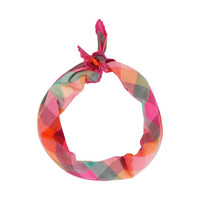 Bandana| Fuchsia Multi Check