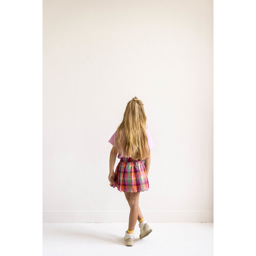 JENEST Roze geruit rokje