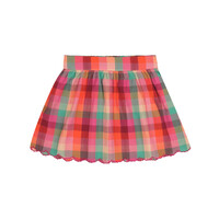 Sara Skirt | Fuchsia Multi Check