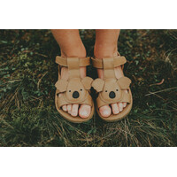 Dhalo Sandals | Koala | Truffle Leather