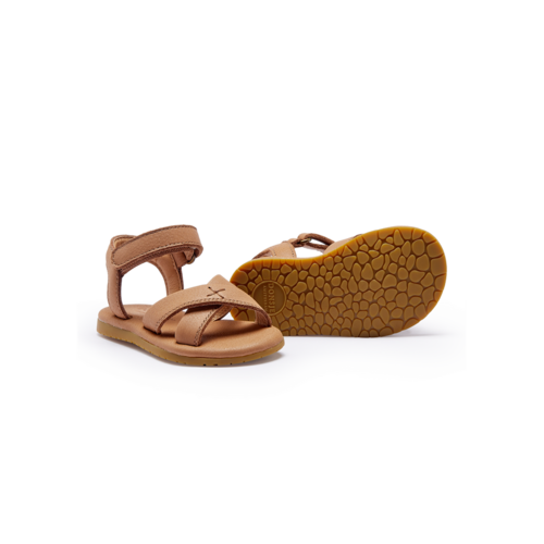 Donsje Peuter sandaaltje in beige leer