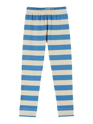 Emile Et Ida Striped Leggings Sea Stripe