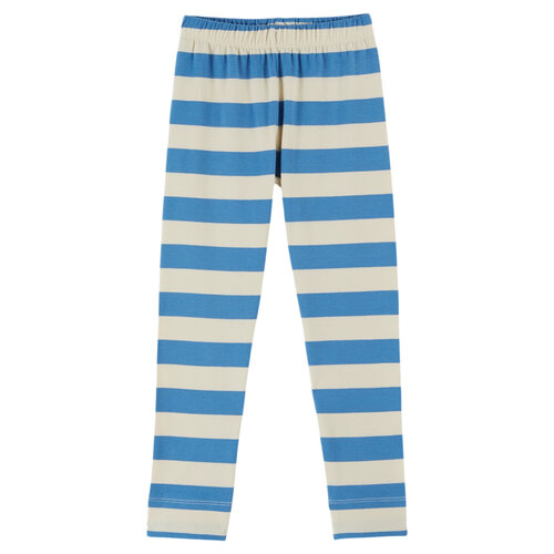 Emile Et Ida Striped Leggings Sea Stripe
