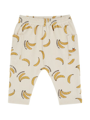 Emile & ida Printed Terry Pants Banana Cream