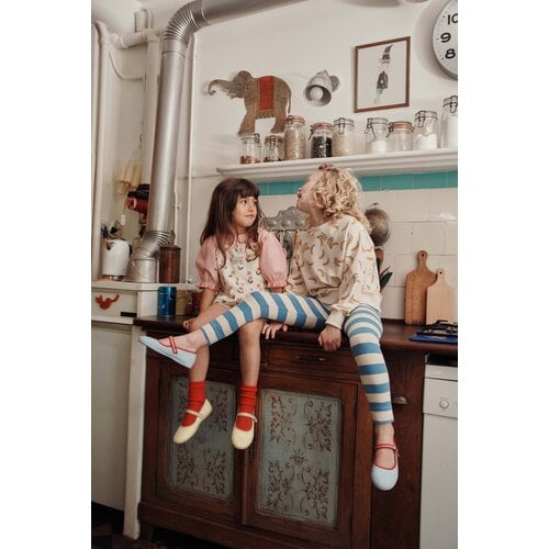 Emile Et Ida Korte overall met tulpen print Emile Et Ida Korte overall met tulpen print