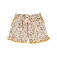 Printed Ruffle Shorts Rosier