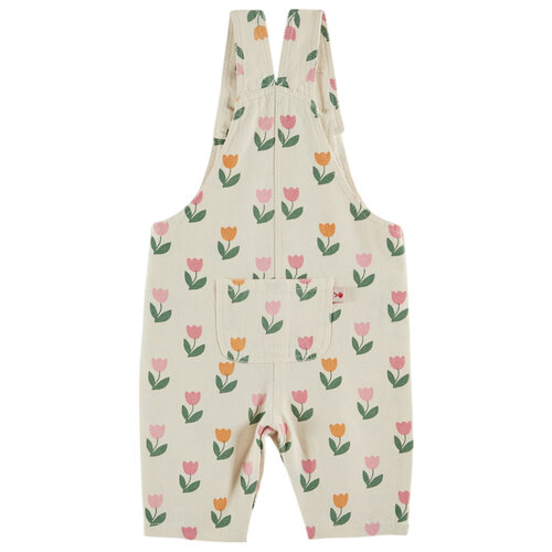 Emile Et Ida Baby overall met tulpen print