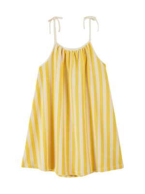 Emile Et Ida Striped Dress Mimosa Stripe