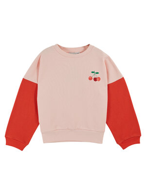 Emile Et Ida Cherry Sweatshirt Macaron